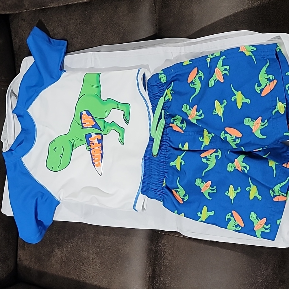 Boy's Swim Set Dino